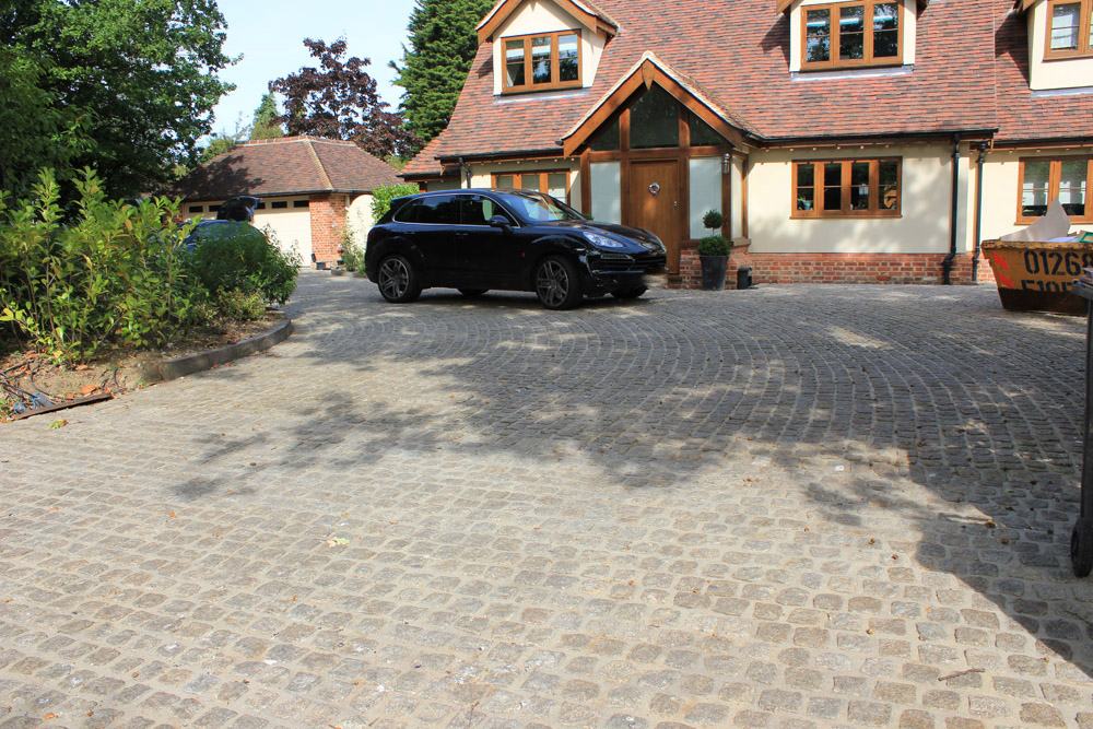 granite sett driveway