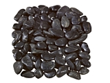 Black Polished Pebbles