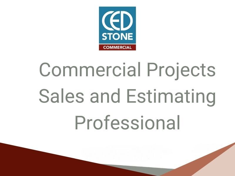 Commercial Projects Sales and Estimating Professional