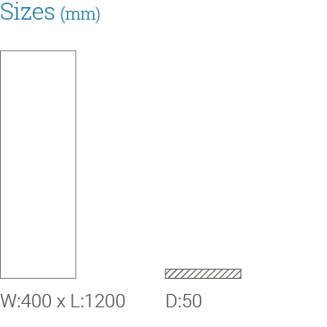 Imperial Step - Black Basalt sizes available