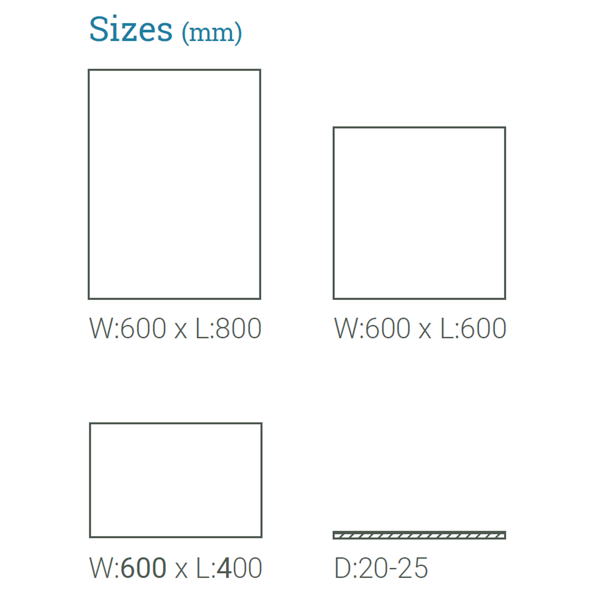 Green Schist Paving sizes available