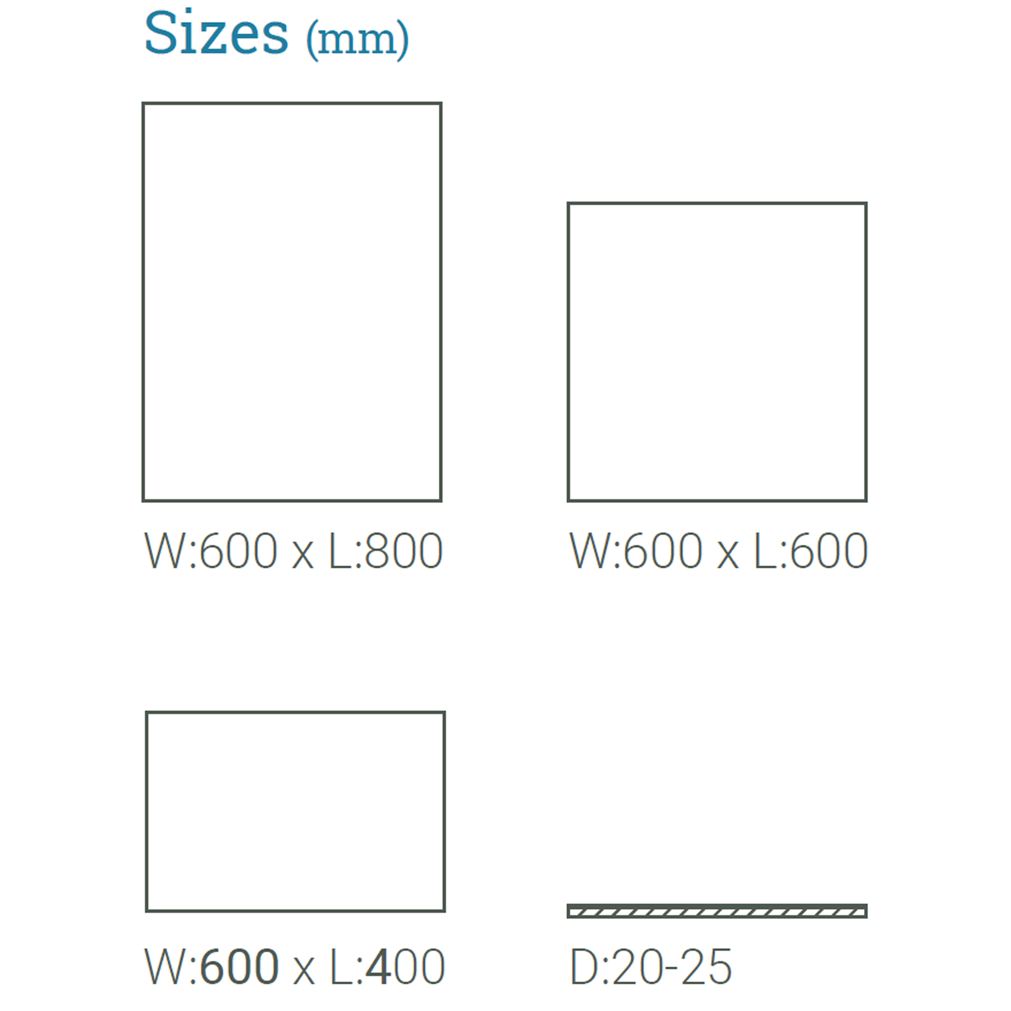 Whinstone Paving sizes available