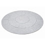 Silver Grey Granite Circle