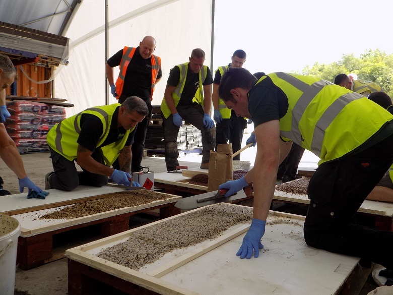 Training day at Castlecary Depot