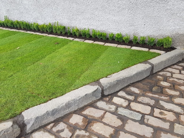Ced Stone Landscape Omagh Depot Spring Landscapes Case Study Ced Ltd For All Your Natural Stone