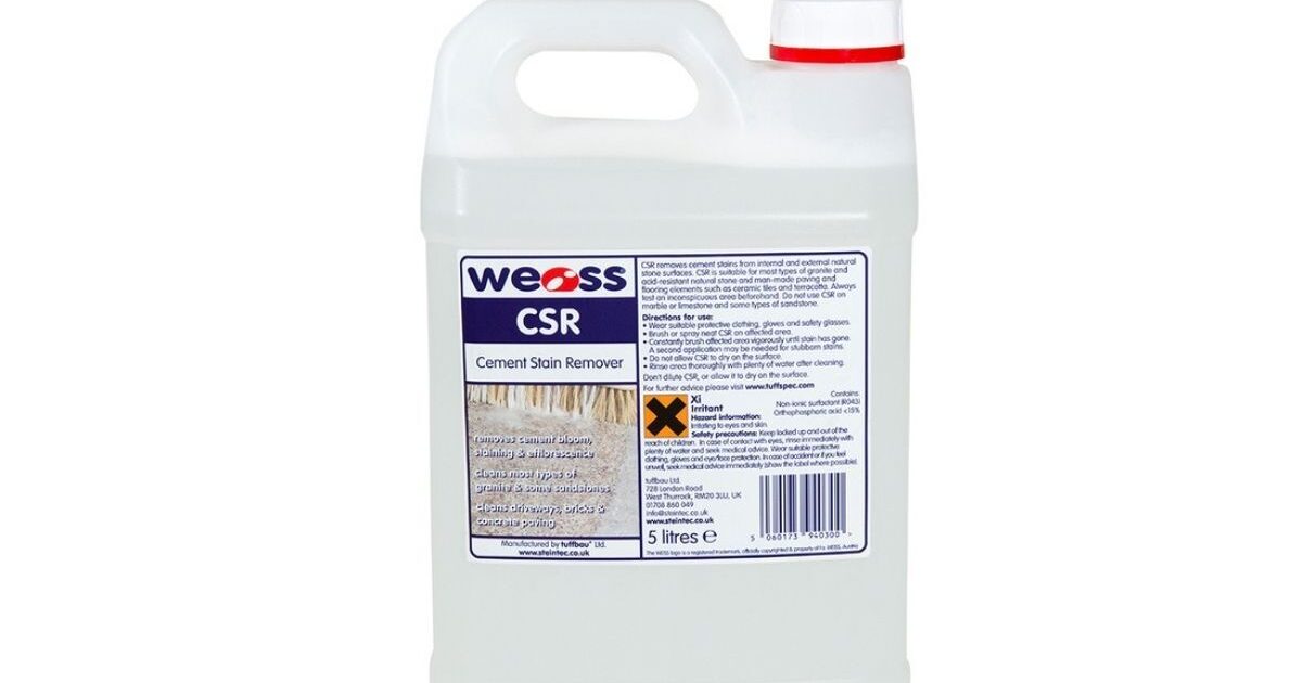 Cement Stain Remover CED Stone