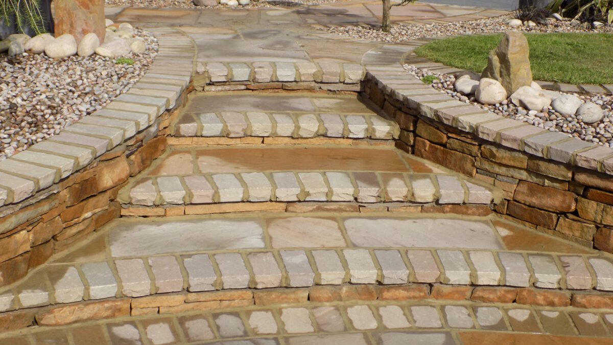 Indian Setts Beige Sandstone CED Stone