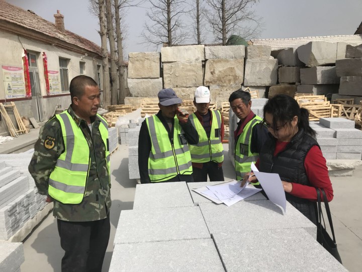 Health and safety training at the Jinan Factory, arranged by CED Stone Group…
