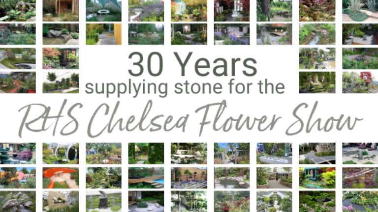 30 Years Supplying Stone To RHS Chelsea Flower Show