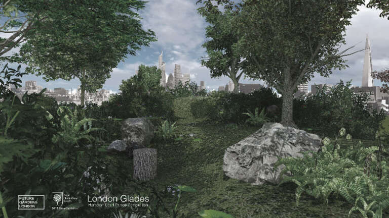 CED Boulders Going For Green - London Glades Brings Sustainable Eco Gardening To RHS Hampton