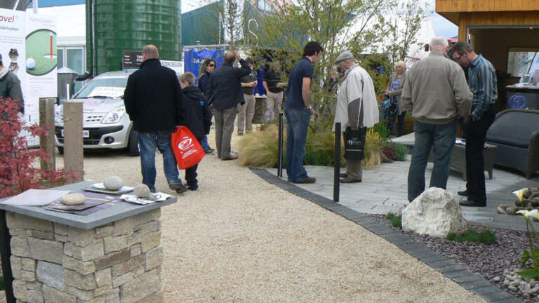 CED Stone Show Garden at Balmoral Show