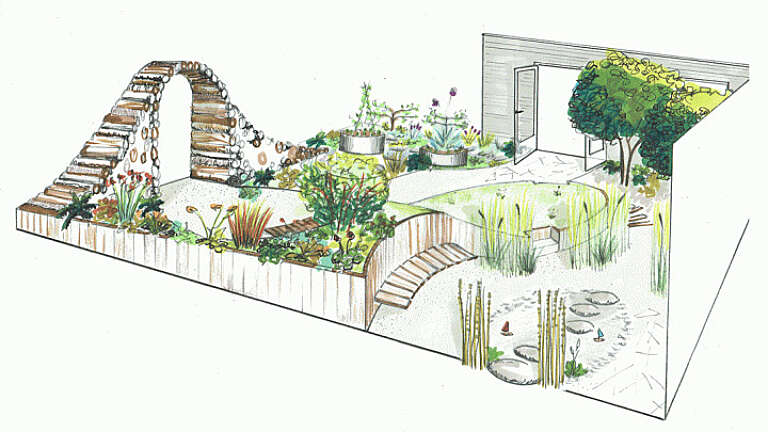 Made by Children, For Children – The Believe in Tomorrow Garden at RHS Hampton Court 2019